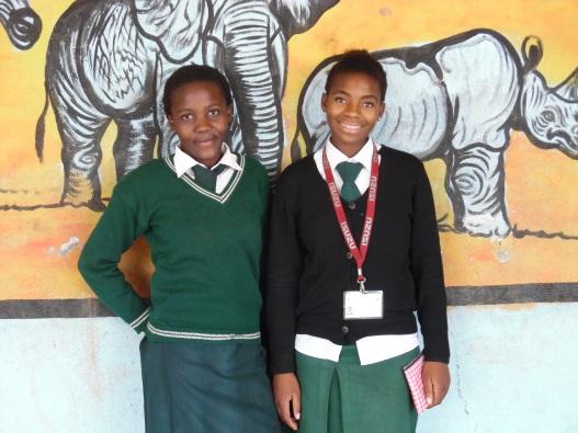 Zippora and Clarissa who told us they had started their education at the school and had now moved on to the Chamba Valley High School